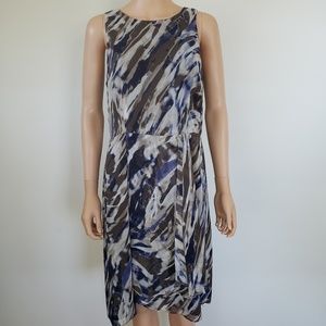 Ann Taylor Shift Dress Lined Career Knee Length 8